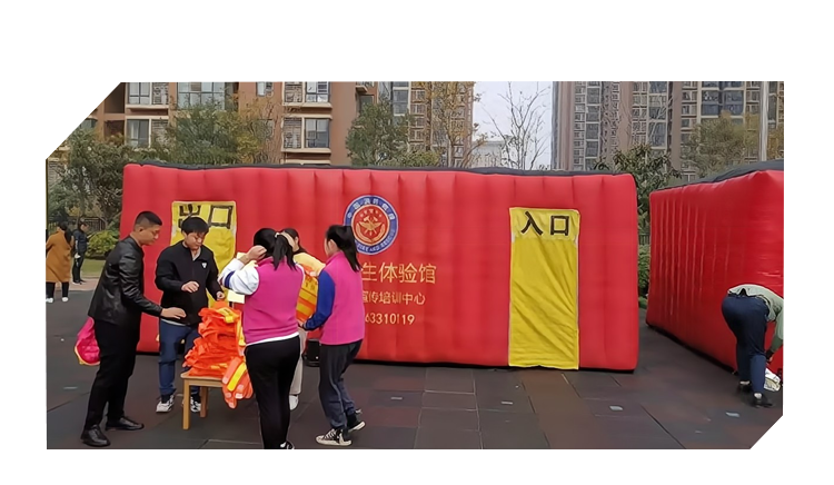 打造流动消防课堂，推进消防安全宣传