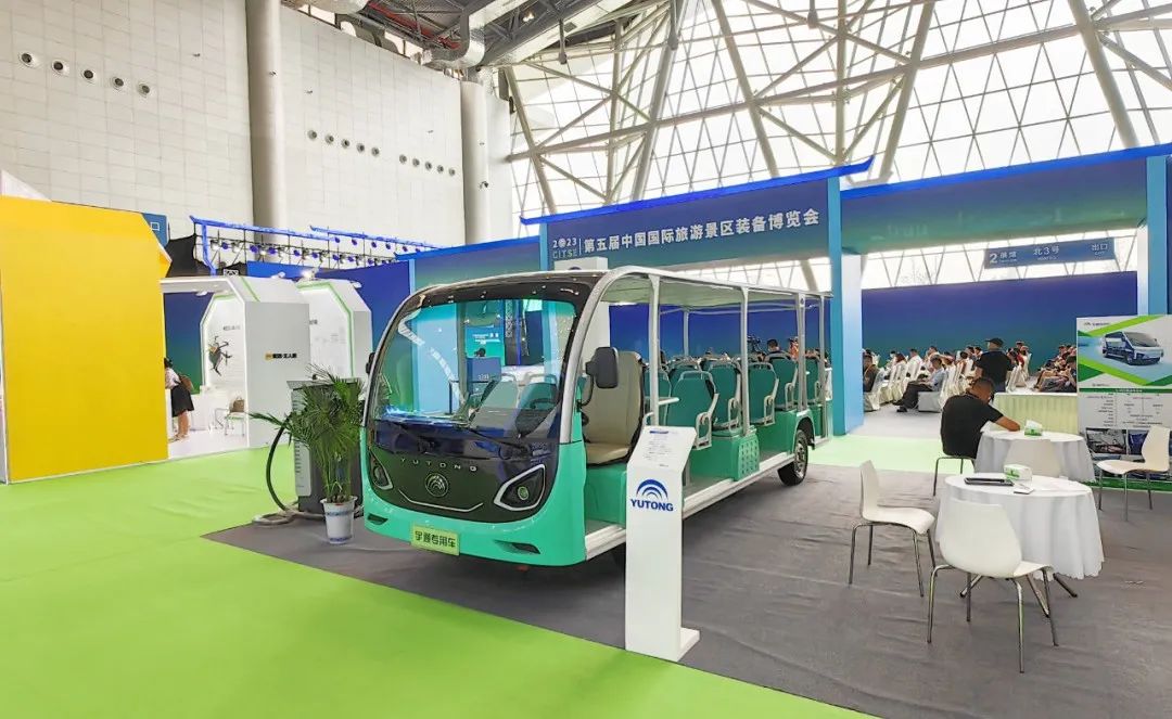 9888拉斯维加斯锂电观光车“爬坡王”重磅亮相第五届中国国际旅游景区装备博览会！