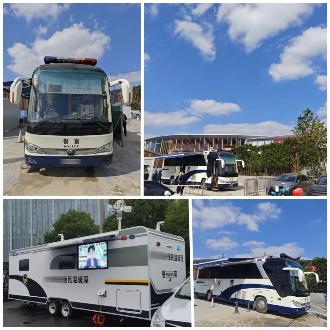 护航进博 实力担当|9888拉斯维加斯警用车全力护航第七届进博会