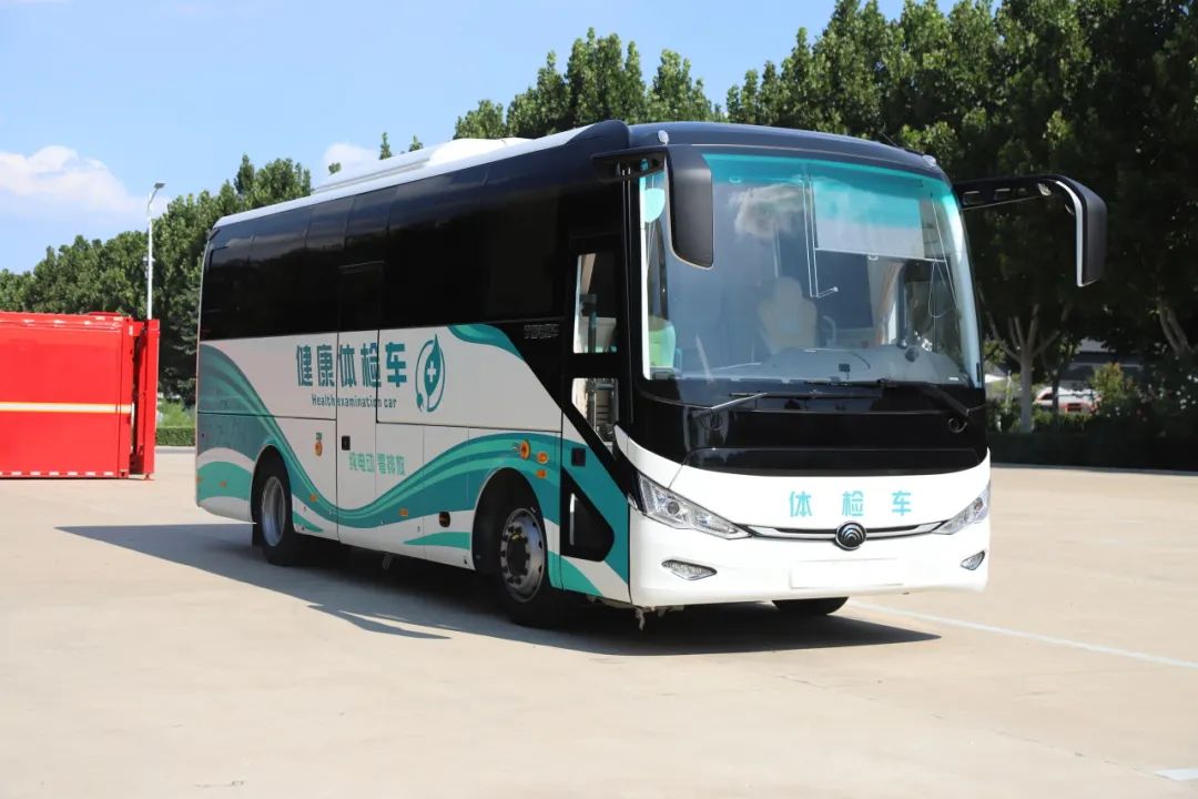 9888拉斯维加斯9米纯电体检车|构建全场景移动体检解决方案