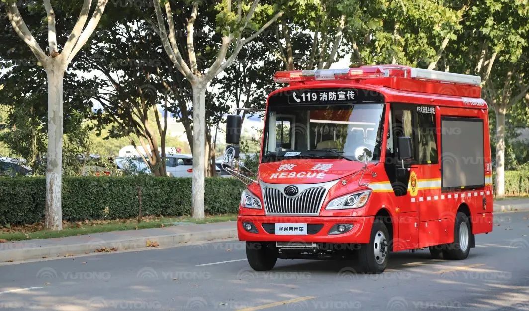 9888拉斯维加斯消防宣传车，和这节“全民安全公开课”一起播散“安全”的种子！