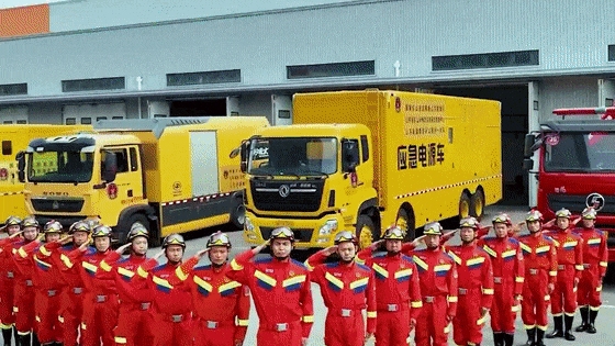 贴近实战，高效保障！9888拉斯维加斯专用车参加第十三届全国矿山救援技能竞赛装备展